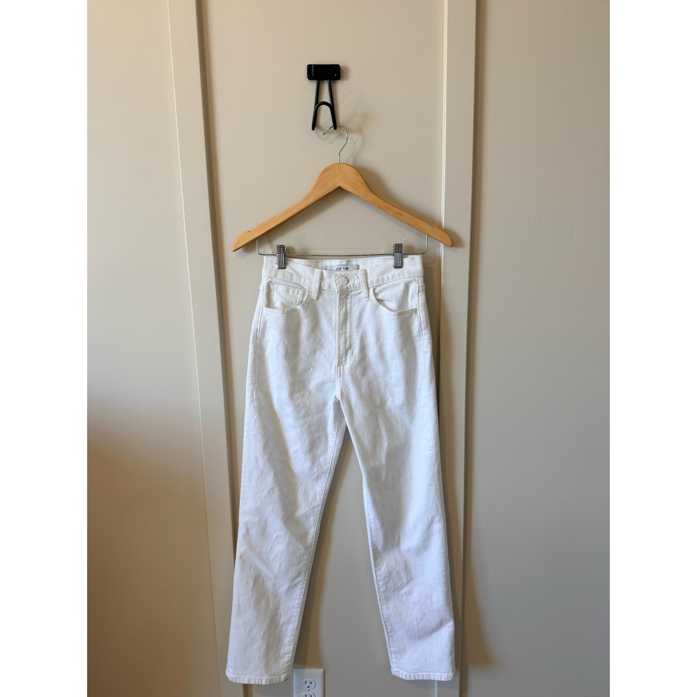 Joe's Jeans The OG White High Rise Straight Leg Denim Pants Womens Size‎ 24